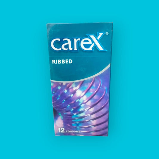 CareX Ribbed Condom (12pc)