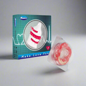 Mango Spiral Condom